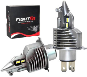Автолампа HeadLight Fighter H4 P43t 30 W біла 00-00020119