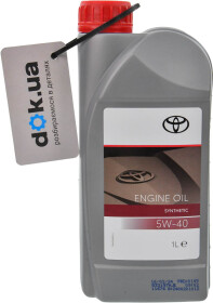 Моторное масло Toyota Synthetic 5W-40 синтетическое