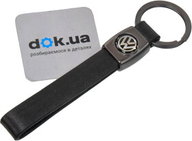 Брелок Vitol с логотипом Volkswagen черный 60050