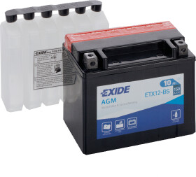 Аккумулятор Exide 6 CT-10-L AGM ETX12-BS