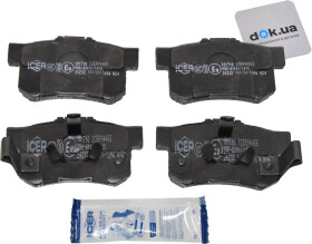 Гальмівні колодки Icer 181718