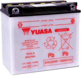 Аккумулятор Yuasa 6 CT-19-R YuMicron YB16L-B