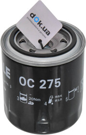 Масляный фильтр Mahle OC 275