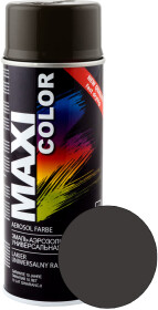 Аэрозольная краска Maxi Color Универсальная серо-коричневый RAL 8019 глянцевая 400 мл