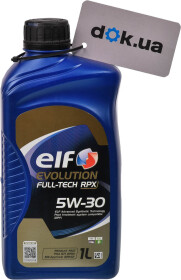 Моторное масло Elf Evolution Full-Tech RPX 5W-30 синтетическое