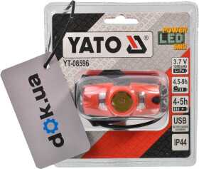 Налобный фонарь Yato YT-08596