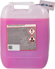 Готовый антифриз Shell Premium Long Life 774 D-F G12+ красный