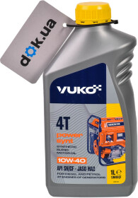 Моторна олива 4Т Yuko Power Synt 10W-40 напівсинтетична
