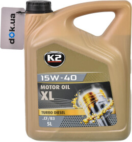 Моторное масло K2 XL Turbo Diesel 15W-40