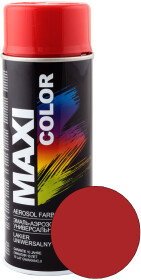 Аэрозольная краска Maxi Color огненно-красный RAL 3000 глянцевая 400 мл
