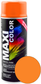 Аерозольна фарба Maxi Color пастельно-помаранчова RAL 2003 глянсова 400 мл