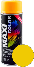 Аерозольна фарба Maxi Color транспортно-жовтий RAL 1023 глянсова 400 мл