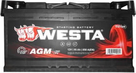 Акумулятор Westa 6 CT-95-R AGM Start Stop AGM95