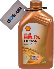 Моторное масло Shell Helix Ultra ECT C6 0W-20 синтетическое