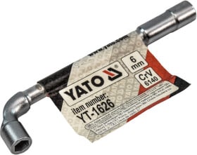 Ключ торцевой Yato YT1626 L-образный 6 мм