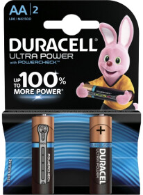 Батарейка Duracell Ultra Power RL055348 AA (пальчикова) 1,5 V 2 шт