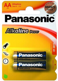 Батарейка Panasonic Alkaline Power LR6REB/2BP AA (пальчиковая) 1,5 V 2 шт