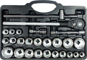 Набір торцевих головок та компонентів Intertool ET6026 3/4