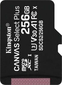 Карта пам’яті Kingston Canvas Select Plus microSDXC 256 ГБ