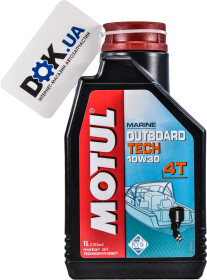 Моторное масло 4T Motul Outboard Tech 10W-30 полусинтетическое