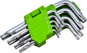 Набір ключів TORX Alloid HT-0912 T10-T50 9