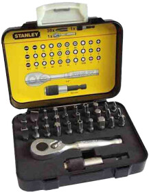 Набір бит з тримачем та тріскачкою Stanley Expert 1-13-904 30 шт.
