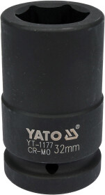 Торцева головка Yato YT-1177 32 мм 1
