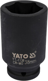 Торцевая головка Yato YT-1138 38 мм 3/4