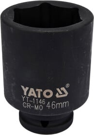 Торцевая головка Yato YT-1146 46 мм 3/4