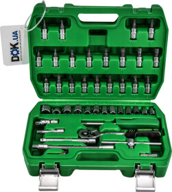 Набір торцевих головок та компонентів Intertool ET-6046 1/4