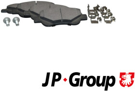 Гальмівні колодки JP Group 4863602610