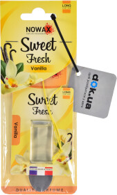 Ароматизатор Nowax Sweet Fresh Vanilla 57 г 5 мл