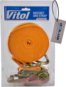 Стяжной ремень Vitol 3 т 10 м ST-213-10 OR