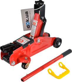 Домкрат Carlife подкатной гидравлический 2 т FJ560