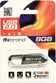 Флешка Mibrand Aligator 8 ГБ MI20AL8U7G