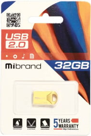 Флешка Mibrand Hawk 32 ГБ MI20HA32M1G