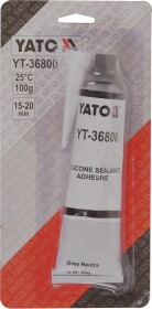 Формувач прокладок Yato Silicone Sealant Adhesive сірий