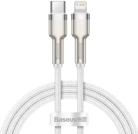Кабель Baseus Cafule Metal CATLJK-A02 Apple Lightning - type-C 1 м