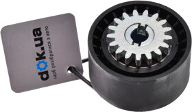 Обводной ролик поликлинового ремня Caffaro 203-68