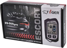 Двостороння сигналізація Tiger Escort ES500 Pro