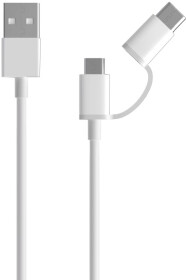 Кабель 2 в 1 ZMi AL 501 30643 USB - Micro USB - type-C 1 м