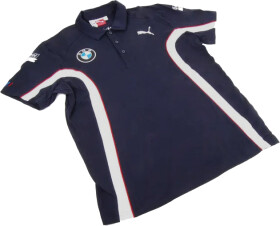 Футболка мужская BMW поло BMW Motorsport DTM Team синий