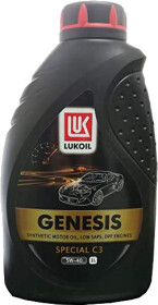 Моторное масло Lukoil Genesis Special C3 5W-40 синтетическое