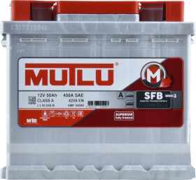 Аккумулятор Mutlu 6 CT-50-L S3 SMF55055