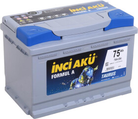 Акумулятор Inci Aku 6 CT-75-R Formul A Taurus L3075070013