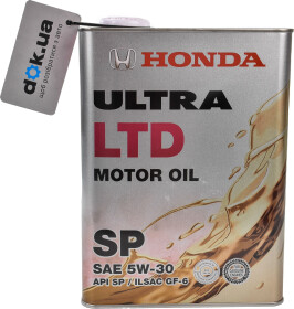 Моторное масло Honda Ultra LTD SP/GF-6 5W-30 синтетическое