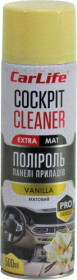 Полироль для салона Carlife Cockpit Cleaner Extra Mat ваниль 500 мл