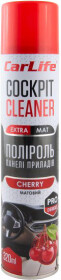 Полироль для салона Carlife Cockpit Cleaner Extra Mat вишня 320 мл