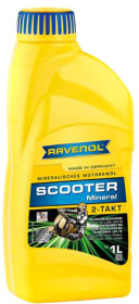 Моторное масло 2T Ravenol Scooter минеральное