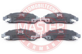 Тормозные колодки Master-Sport 13046134662NSETMS